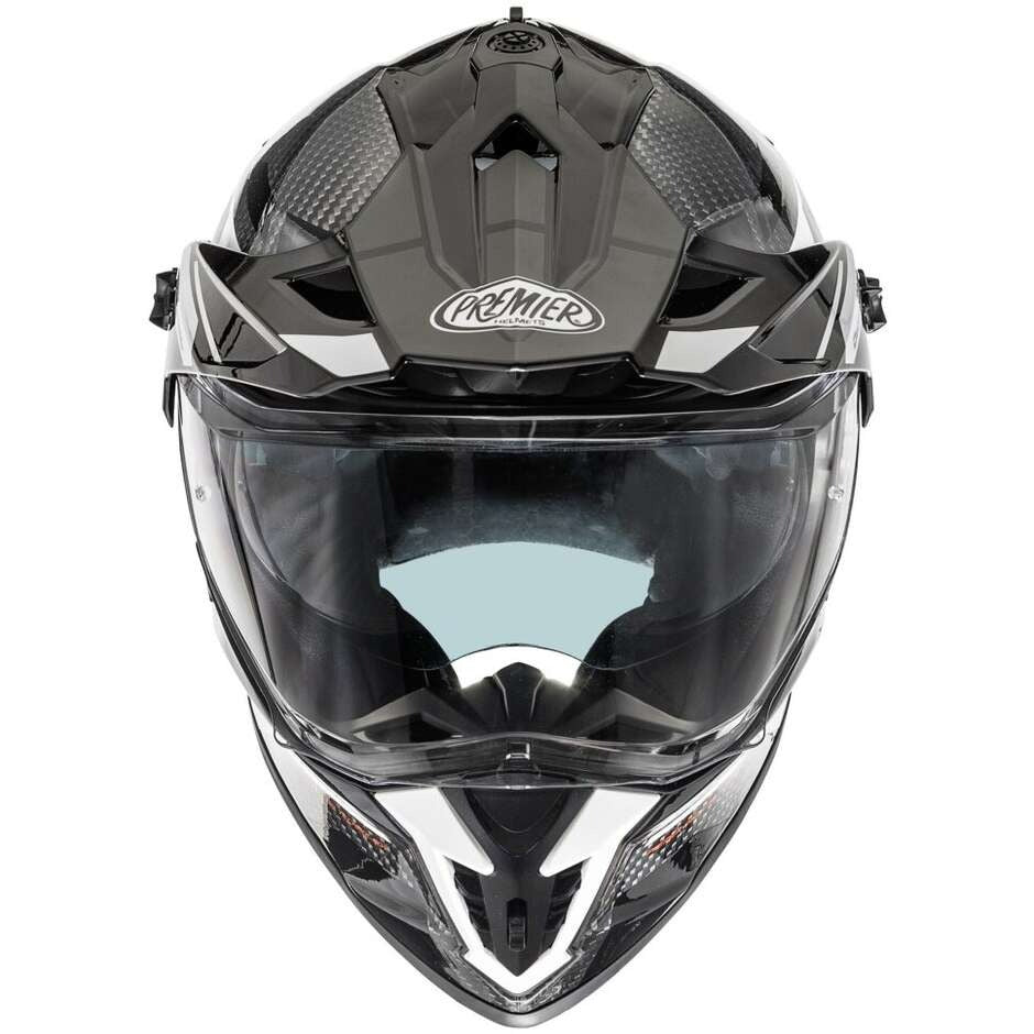 Premier DISCOVERY Carbon EA8 Adventure Motorcycle Helmet