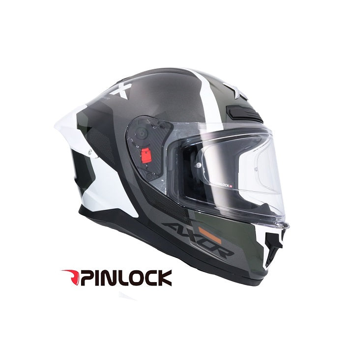 AXOR SABER SPARK HELMET PEARL WHITE GRAY