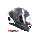 AXOR SABER SPARK HELMET PEARL WHITE GRAY