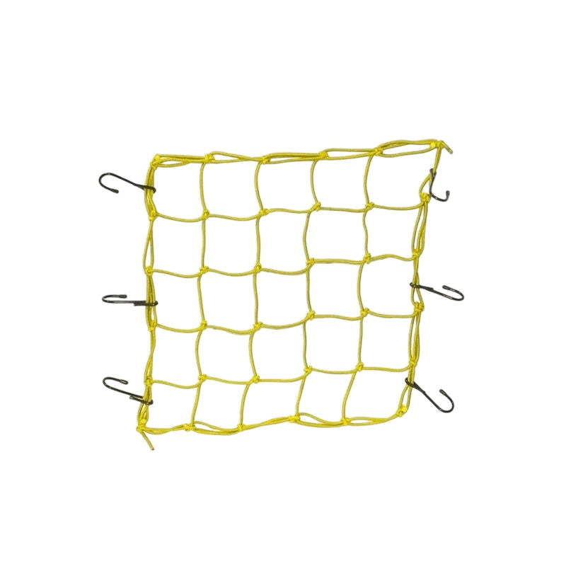 SHUA Red De Nudos Muy Elastica Y Resistente Amarillo - SECURTEX MOTOR S.L (t/a MaximoMoto)