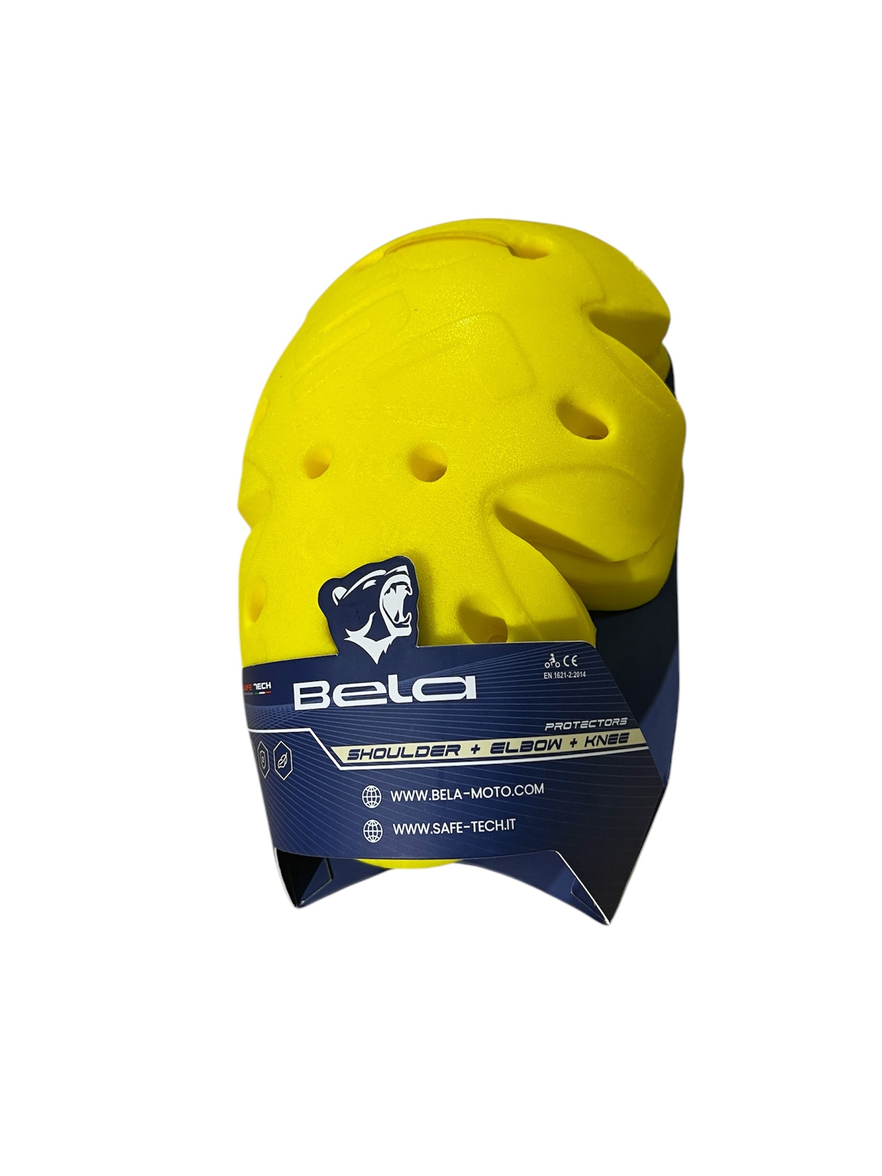 BELA SAFE TECH- KNEE/ELBOW PROTECTION LEVEL-2 YELLOW