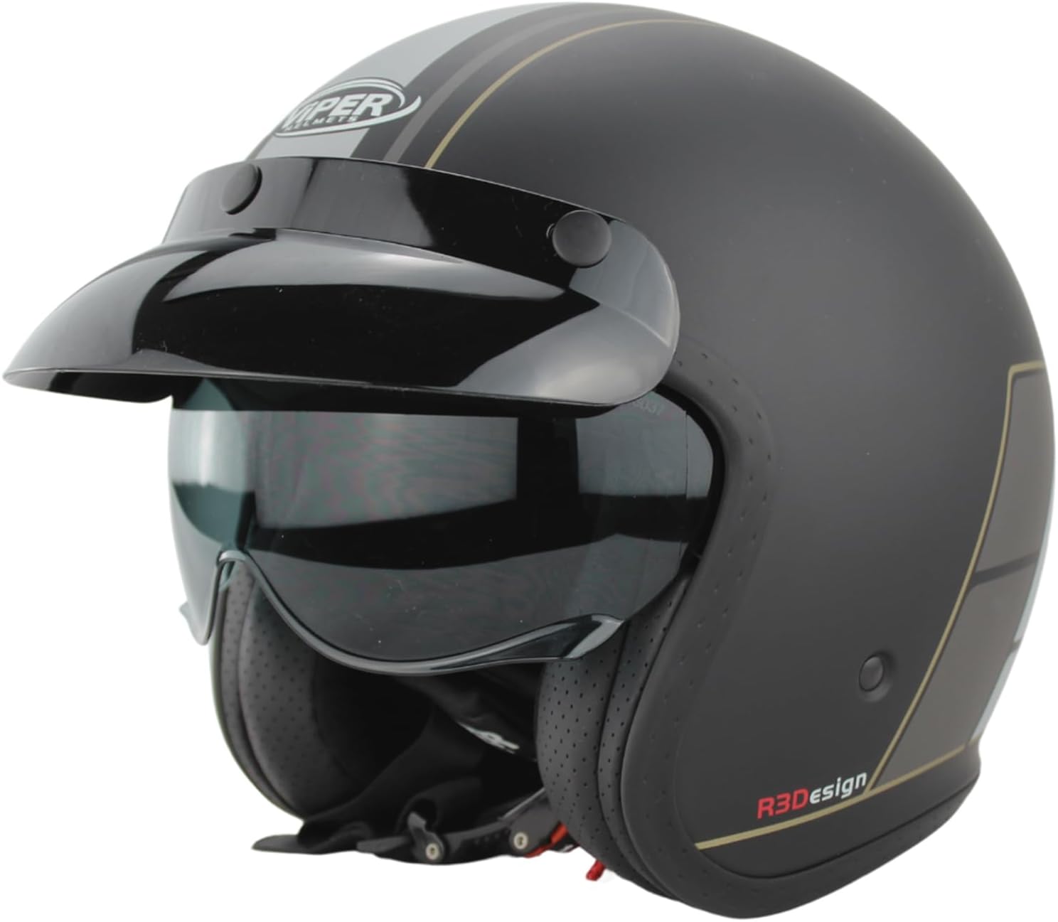 Viper RSV06 Plus Motorcycle Jet Helmet