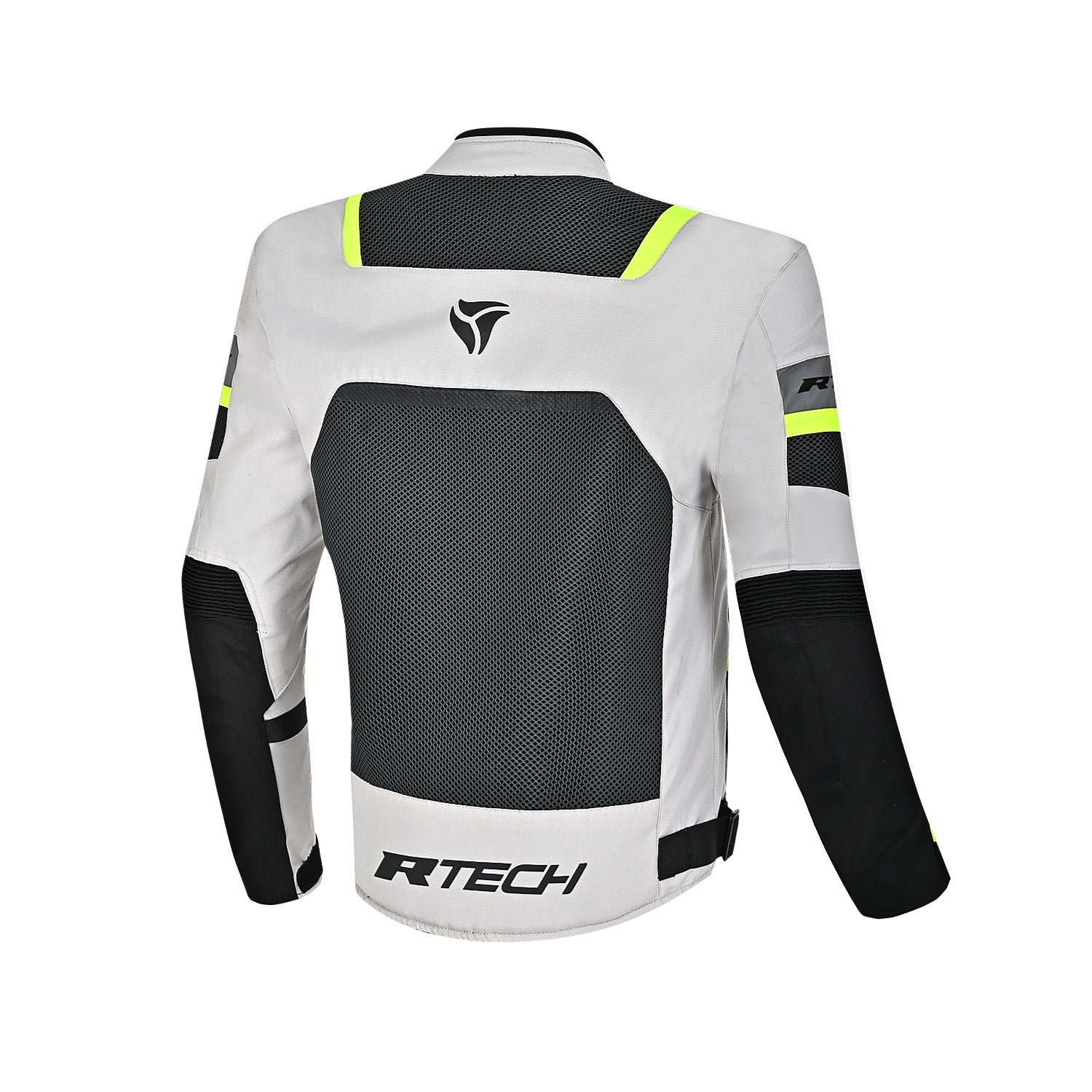R-TECH SPIRAL MESH Summer Motorcycle Jacket Ice Black