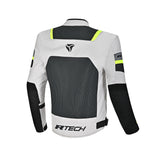 R-TECH SPIRAL MESH Summer Motorcycle Jacket Ice Black