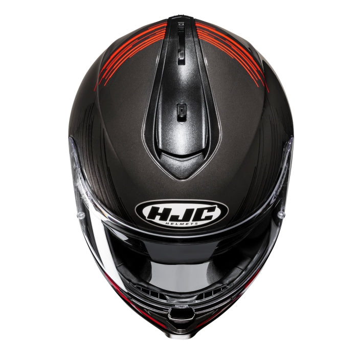 HJC C70N SWAY MC1 Motorbike Full Face Helmet Red