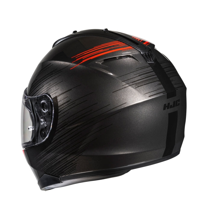 HJC C70N SWAY MC1 Motorbike Full Face Helmet Red