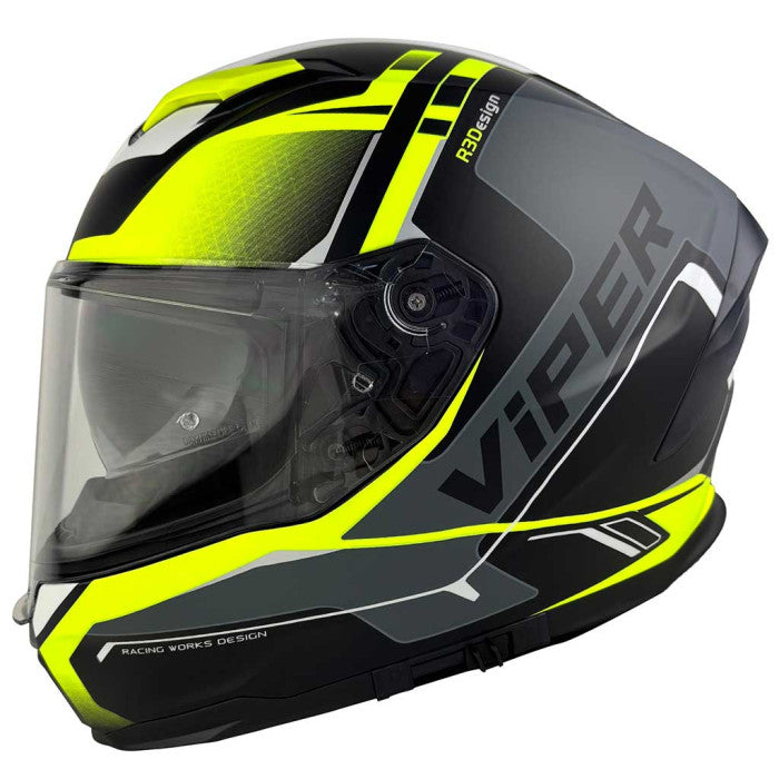 Viper RSV255 DV Premium Motorcycle Full Face Helmet