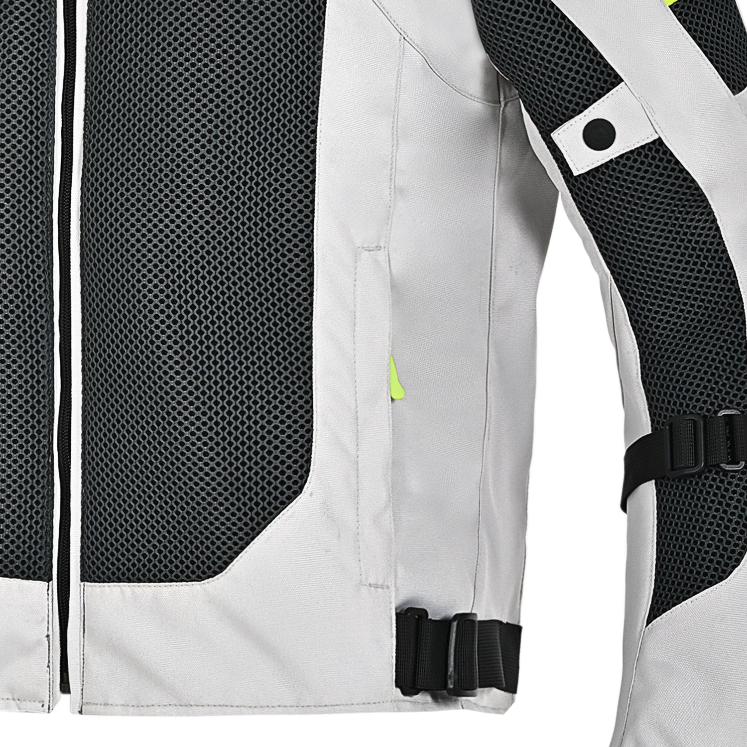 R-TECH SPIRAL MESH Summer Motorcycle Jacket Ice Black