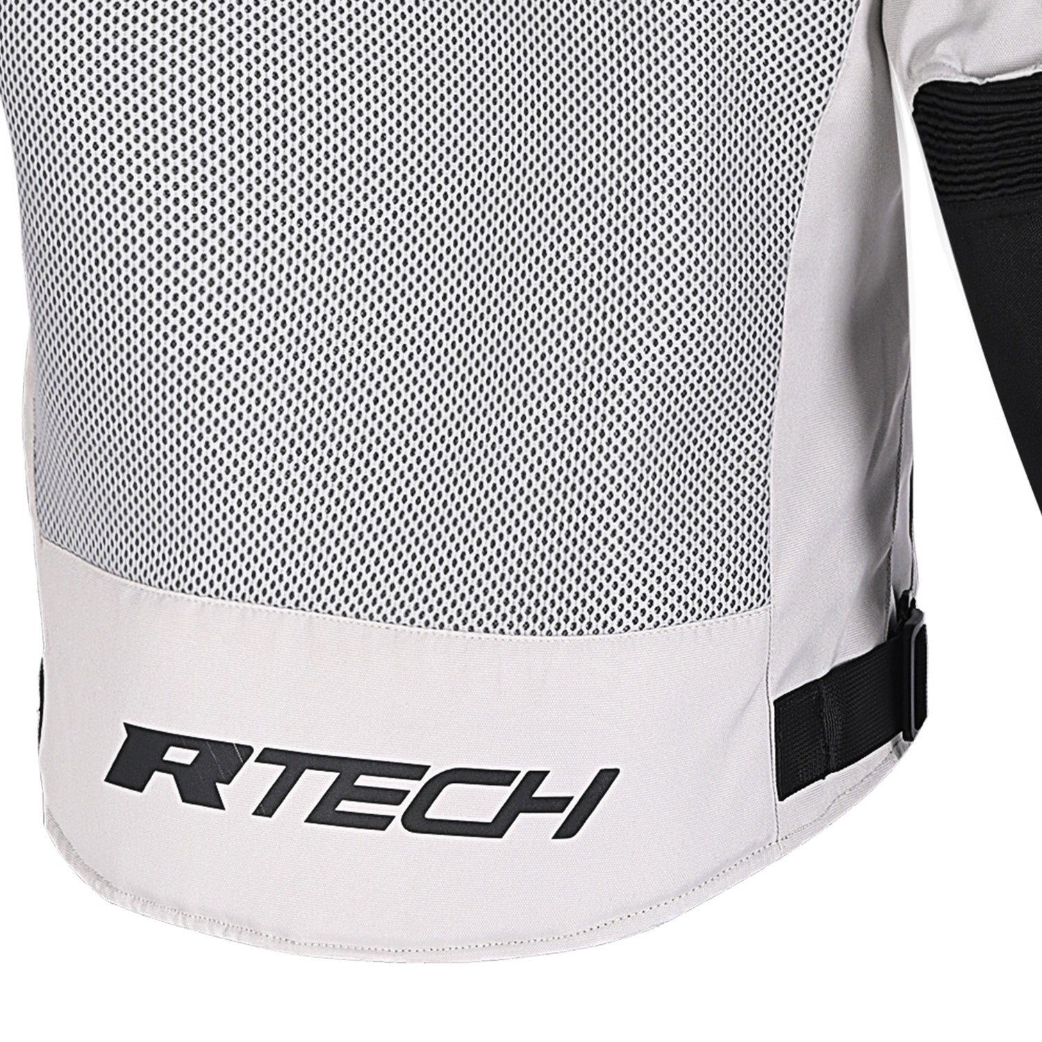 R Tech Spiral Mesh Summer Motorcycle Jacket Ice Black Red