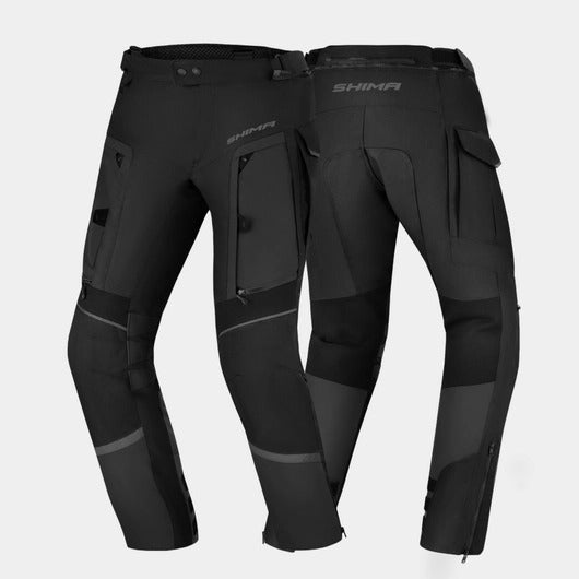 SHIMA HERO 2.0 MEN MOTORCYCLE TEXTILE TROUSER BLACK