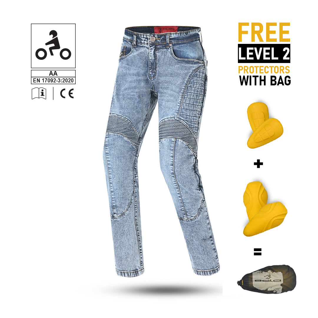 BELA Jack Motorcycle Jeans Blue