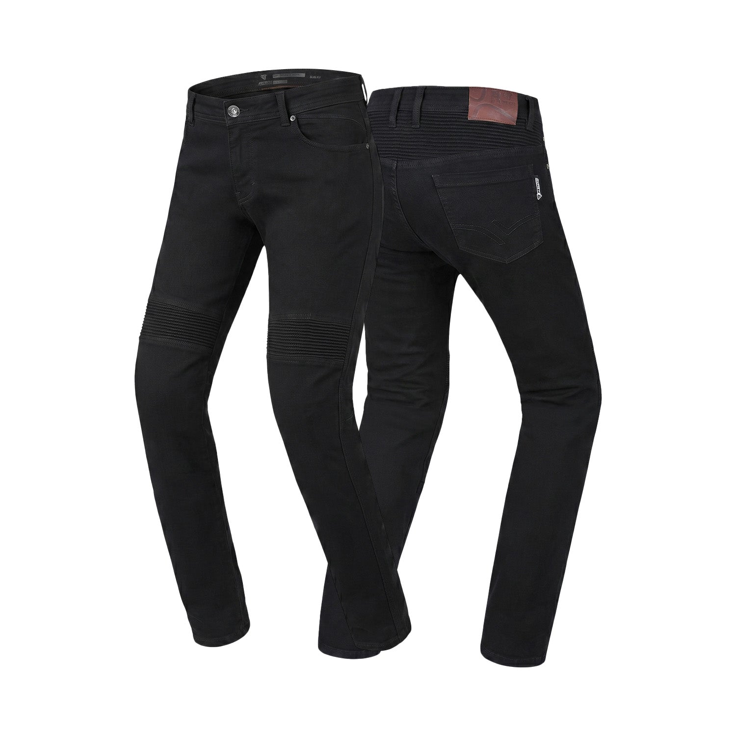 R-TECH VALENCIA LADY MOTORCYCLE JEANS JET BLACK