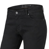 R-TECH VALENCIA LADY MOTORCYCLE JEANS JET BLACK