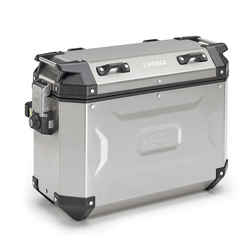 KAPPA KFR37APACK2 MKCAM Maleta Lateral Aluminio Natural Paquete 2 37 L