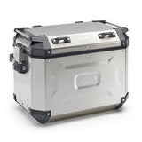 KAPPA KFR48AL MKCAM MALETA LATERAL Aluminio Natural Lado Izquierda 48 L