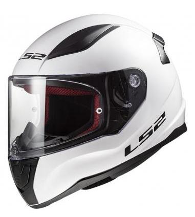 LS2 FF353 RAPID FULL FACE HELMET II SOLID WHITE-06 