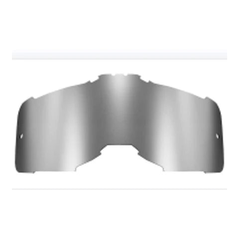 LS2 Aura Goggle Visor Iridium Blue Visor Silver 