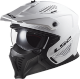 Ls2 Of606 Drifter Solid Open Face Helmets White-06 L 