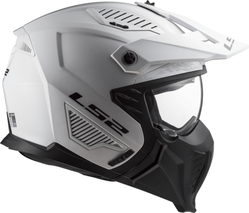 Ls2 Of606 Drifter Solid Open Face Helmets White-06 L 