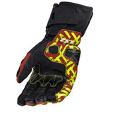 Ls2 Feng Racing Gloves Red H-V Yellow 