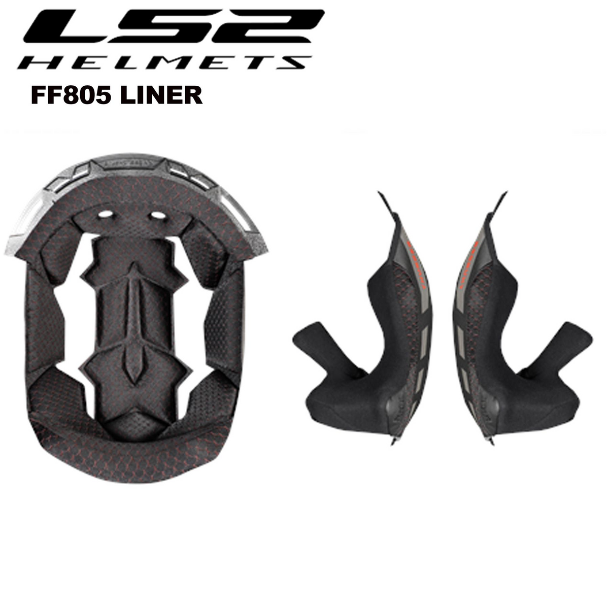 LS2 FF805 Thunder Motorcycle Helmet Inner Lining Kit