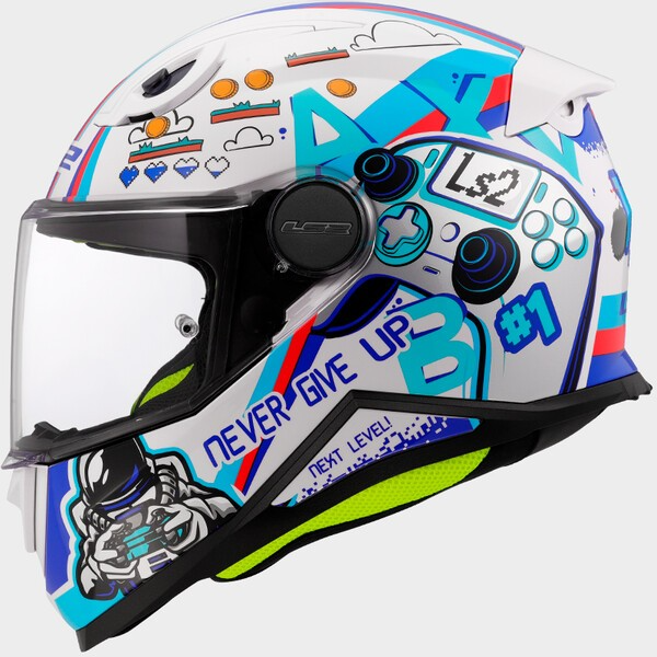 LS2 FF812 Kids Full Face Motorcycle Helmet