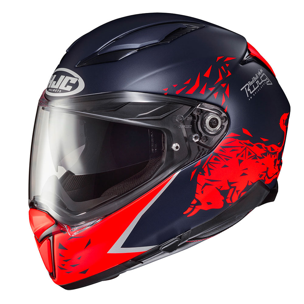 HJC F70 Spielberg Ring MC21SF Redbull Adventure Full face Helmet Red Blue