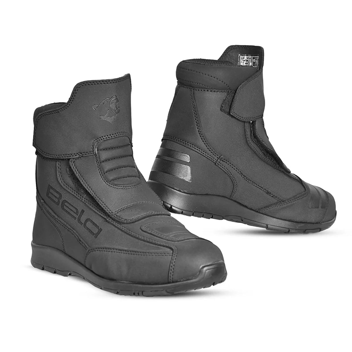 BELA - METROPOLIS WR BLACK LEATHER BOOTS