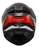 LS2 FF811 Vector II Full Face Motorcycle Helmet  Savage White Red Grey