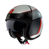 MT LE MANS 2 SV S LUTHER B15 Matte Sport Jet Helmet For Motorcycle