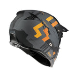 MT Streetfighter Skull A12 Matte Grey Maverick Motorbike Adventure Helmet