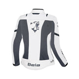 BELA Mesh Pro Lady Motorcycle Touring Jacket Ice Grey