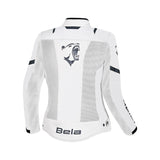 BELA Mesh Pro Lady Textile Motorbike Jacket Ice CE Approved