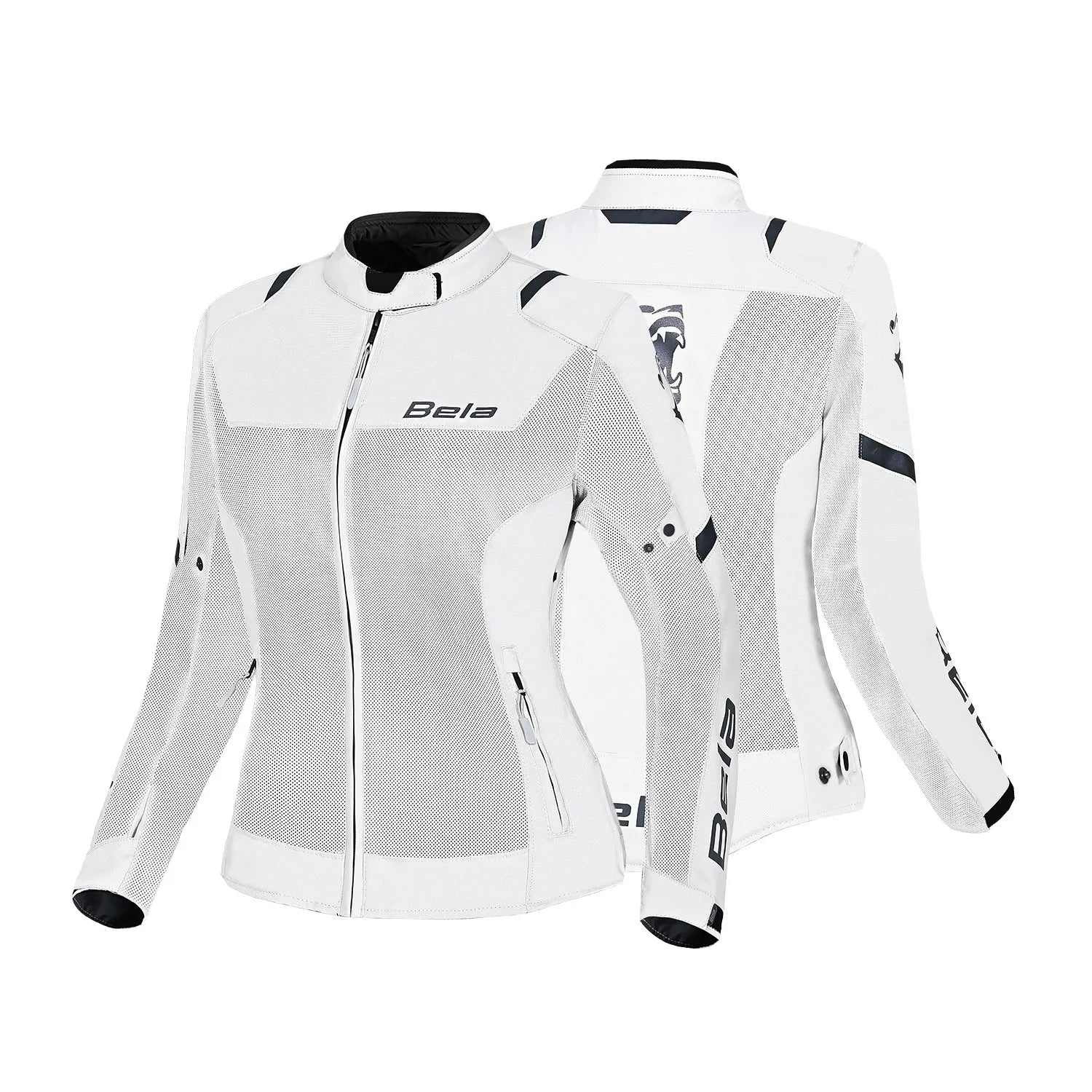 BELA Mesh Pro Lady Textile Motorbike Jacket Ice CE Approved