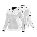 BELA Mesh Pro Lady Textile Motorbike Jacket Ice CE Approved