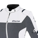BELA Mesh Pro Lady Motorcycle Touring Jacket Ice Grey