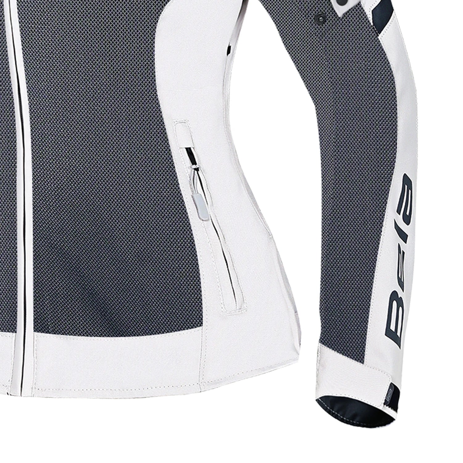 BELA Mesh Pro Lady Motorcycle Touring Jacket Ice Grey
