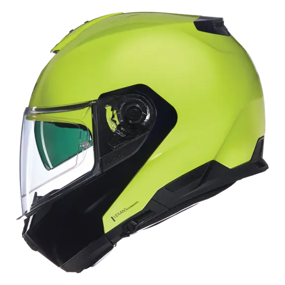 NOLAN N100-6 MIVEDI 329 Modular Helmet Verde Impulso Nero