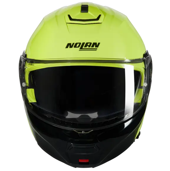 NOLAN N100-6 MIVEDI 329 Modular Helmet Verde Impulso Nero