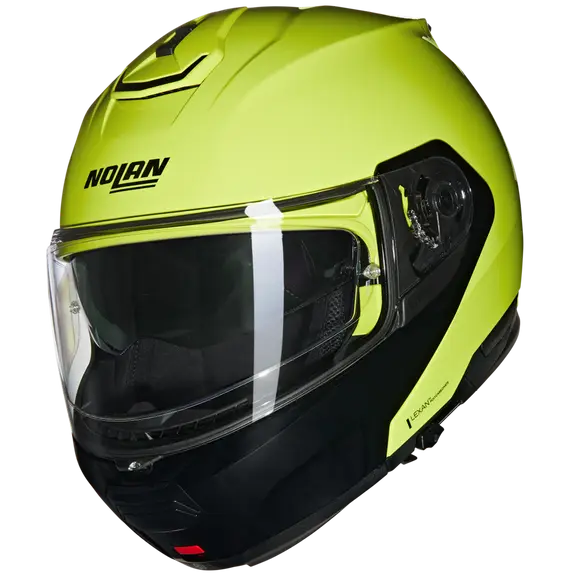 NOLAN N100-6 MIVEDI 329 Modular Helmet Verde Impulso Nero