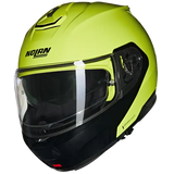 NOLAN N100-6 MIVEDI 329 Modular Helmet Verde Impulso Nero