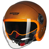 Nolan N21 VISOR OCIO 348 Jet Helmet Ocra Arancione