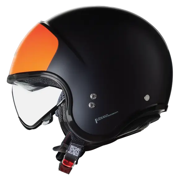 NOLAN Nolan Nolan N21 VERNICIATURA SPECIALE 352 OPIERTO Helmet Nero Arancione
