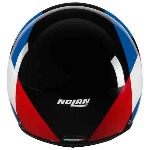 NOLAN N21 06 BICHROME 345 MINI JET HELMET BLACK BLACK BLUE RED WHITE