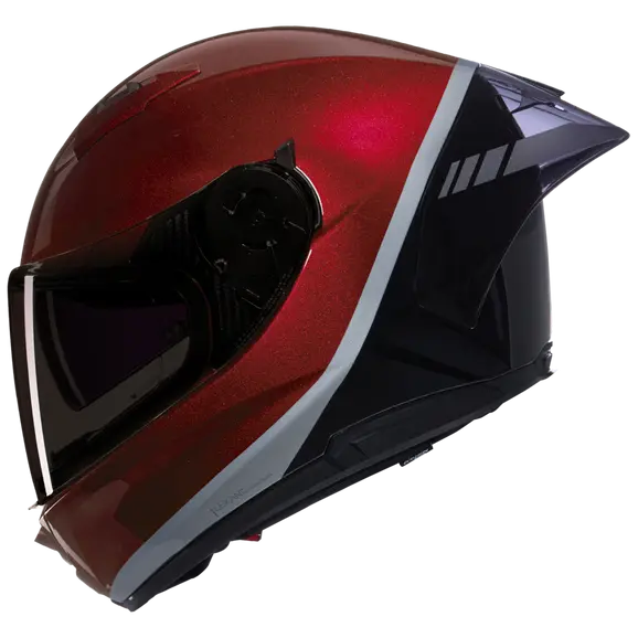 NOLAN N60-6 Sport Verniciatura Speciale 349 Sport helmet Rosso viscerale / Nero / Grigio