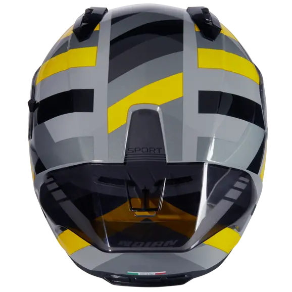 NOLAN N60-6 Sport INTEGRAL HELMET GRIGIO GIALLO NERO 