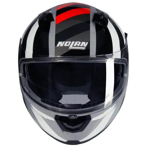 NOLAN N60-6 Sport Full Face Helmet Grigio Arancione Nero