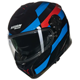 NOLAN N80-8 ALFIERE 347 INTEGRAL MOTO HELMET Nero Azul Rosso