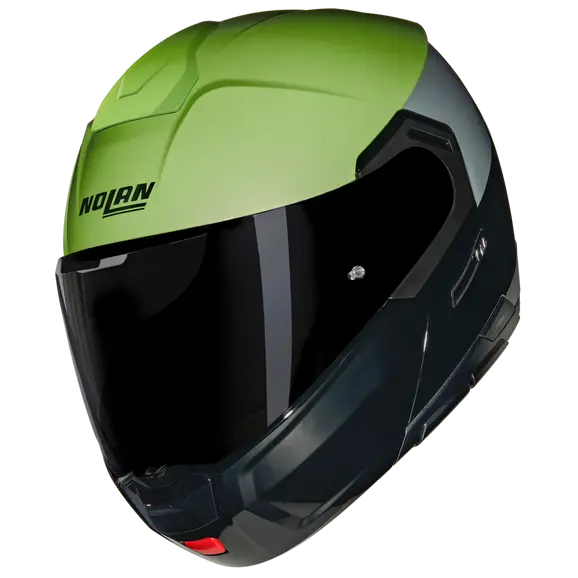 NOLAN N90-3 VERNICIATURA SPECIALE 341 Modular Helmet Verde Impulso Nero