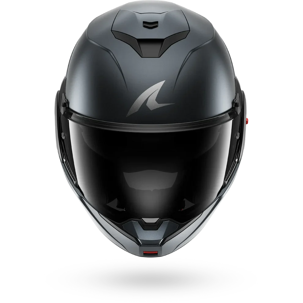 SHARK OXO Dark Shadow Modular Casco de Moto Estera de acero azul mate